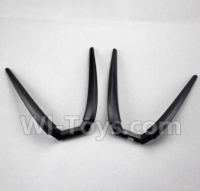 JJRC H16C Parts-04 Landing skid,Landing skid(2pcs)-Black For JJRC H16 H16 RC Quadcopter,Drone Spare parts