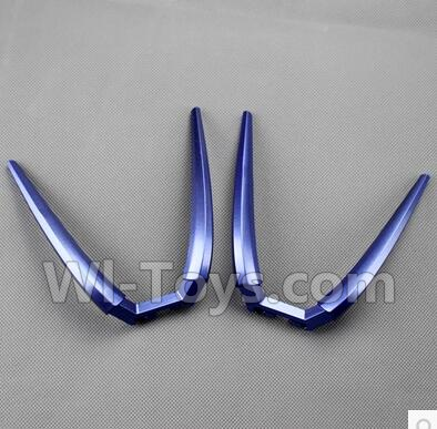 JJRC H16C Parts-05 Landing skid,Landing skid(2pcs)-Blue For JJRC H16 H16 RC Quadcopter,Drone Spare parts