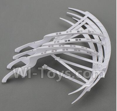 JJRC H16C Parts-23 Outer protect frame(4pcs)-White For JJRC H16 H16 RC Quadcopter,Drone Spare parts