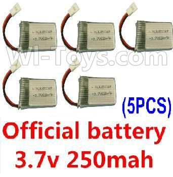 JJRC 1000 Parts-14 Official 3.7v 250mah battery(5pcs) For JJRC 1000 RC Quadcopter,RC Drone,JJ-1000 Sapre Parts