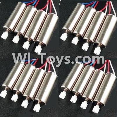 BoMing M39G Spare Parts-08-02 Reversing-rotating Motor with Red and White wire(8pcs) & Rotating Motor with red and Bluewire(8pcs),Bo Ming BoMing M39G RC Quadcopter Drone Spare Parts Replacement Accessories M39