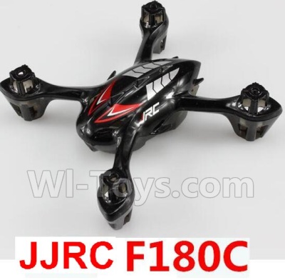 Holy Stone F180C Parts-02 Upper and bottom shell cover-Red For Holy Stone F180C RC Quadcopter parts,RC Drone parts (Can only be used for F180C)