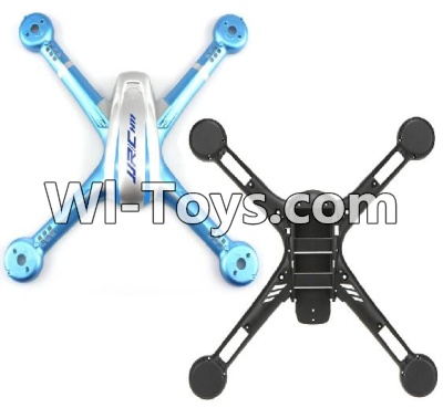JJRC H11 H11C H11D Parts-01 Upper and Bottom shell cover-Blue For JJRC H11 H11C H11D Quadcopter Spare parts,RC drone Parts,2.4G UFO Parts