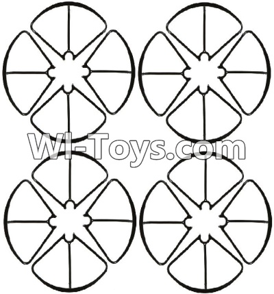 JJRC H11 H11C H11D Parts-12 Outer protect frame(16pcs) For JJRC H11 H11C H11D Quadcopter Spare parts,RC drone Parts,2.4G UFO Parts