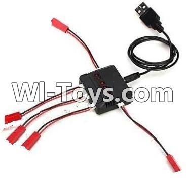JJRC H11 H11C H11D Parts-36 Upgrade 1-to-5 charger with balance charger For JJRC H11 H11C H11D Quadcopter Spare parts,RC drone Parts,2.4G UFO Parts