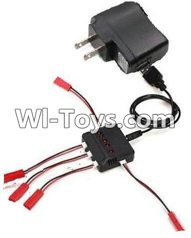 JJRC H11 H11C H11D Parts-37 Upgrade 1-to-5 charger with balance charger & USB-to-Socket Conversion plug For JJRC H11 H11C H11D Quadcopter Spare parts,RC drone Parts,2.4G UFO Parts