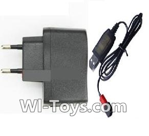 JJRC H11 H11C H11D Parts-43 Usb-To-Socket conversion plug & USB Charger cable For JJRC H11 H11C H11D Quadcopter Spare parts,RC drone Parts,2.4G UFO Parts