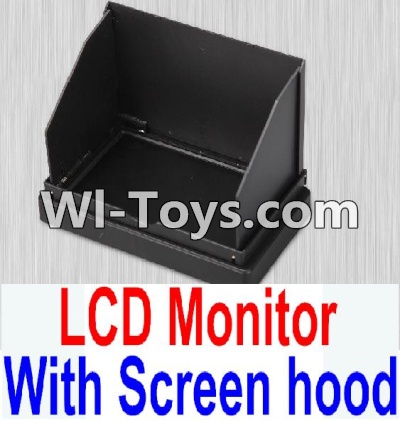 JJRC H11 H11C H11D Parts-49 LCD Monitor with Screen Hood For JJRC H11 H11C H11D Quadcopter Spare parts,RC drone Parts,2.4G UFO Parts