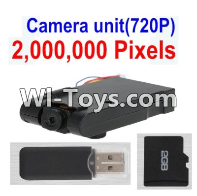 JJRC H11 H11C H11D Parts-53 2,000,000 Pixels HD Camera unit(Include the 2GB Memory Card and Rearder) For JJRC H11 H11C H11D Quadcopter Spare parts,RC drone Parts,2.4G UFO Parts