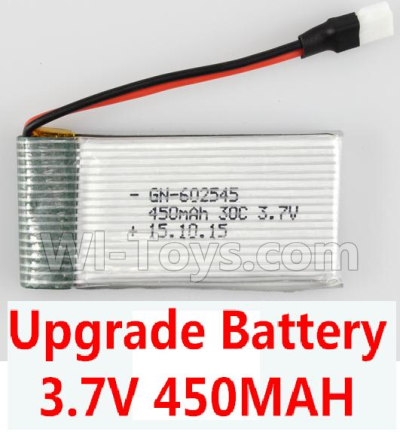 JJRC H21 Parts-17 Upgrade 3.7v 450mah Battery(1pcs) For JJRC H21 H21 Quadcotper parts,H21 Drone Spare parts,2.4V UFO