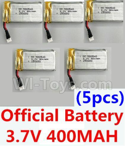 JJRC H21 Parts-18 Official 3.7v 400mah Battery(5pcs) For JJRC H21 H21 Quadcotper parts,H21 Drone Spare parts,2.4V UFO