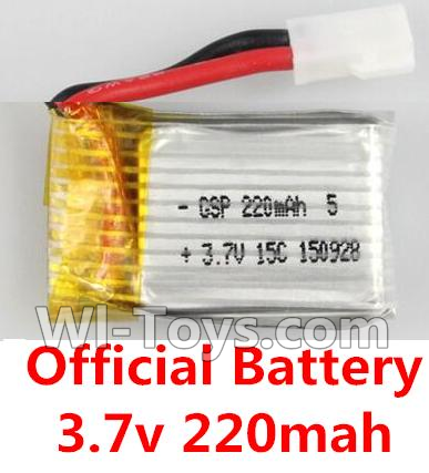 JJRC H22 Parts-06 Official 3.7v 220mah Battery(1pcs) For JJRC H22 H22C Quadcopter Spare parts,RC drone Parts,2.4G UFO Parts