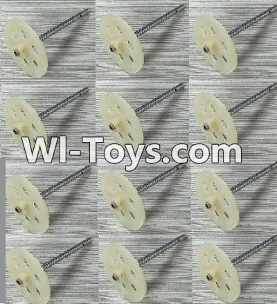 JJRC H26 H26C H26W Parts-13 Main gear with hollow pipe(12pcs) For JJRC H26 H26C H26D H26W Quadcopter Spare parts,RC drone Parts,2.4G UFO Parts