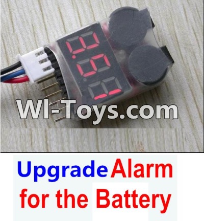 JJRC H26 H26C H26W Parts-30 Upgrade Alarm for the Battery,Can test whether your battery has enouth power For JJRC H26 H26C H26D H26W Quadcopter Spare parts,RC drone Parts,2.4G UFO Parts