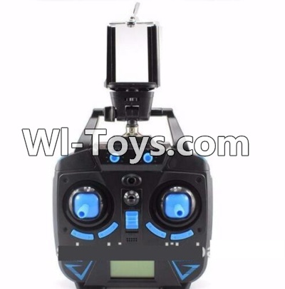 JJRC H26 H26C H26W Parts-39 Transmitter with Phone Support frame For JJRC H26 H26C H26D H26W Quadcopter Spare parts,RC drone Parts,2.4G UFO Parts