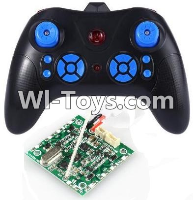 JJRC H29 H29C H29W H29G Parts-30 Transmitter & Circuit board For JJRC H29 H29C H29W Quadcopter Spare parts,RC drone Parts,2.4G UFO Parts