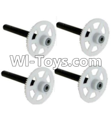 JJRC H29 H29C H29W H29G Parts-44 Main gear with hollow pipe(4pcs) For JJRC H29 H29C H29W Quadcopter Spare parts,RC drone Parts,2.4G UFO Parts