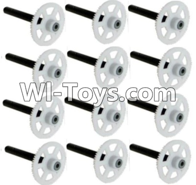 JJRC H29 H29C H29W H29G Parts-45 Main gear with hollow pipe(12pcs) For JJRC H29 H29C H29W Quadcopter Spare parts,RC drone Parts,2.4G UFO Parts