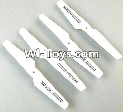 JJRC H31 H31C H31W Spare Parts-04 Propellers,Main rotor blades(4pcs)-White,JJRC H31 H31C H31W RC Quadcopter Drone Spare Parts Replacement Accessories