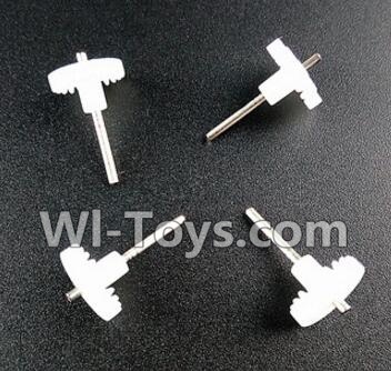 JJRC H37 Spare Parts-13-01 Main gear with shaft(4pcs),JJRC H37 RC Quadcopter Drone Spare Parts Replacement Accessories,H37 ELFIE Pocket Selfie Drone Parts