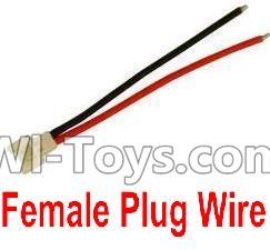 JJRC H37 Spare Parts-24 Female Plug Wire for the Circuit board(1pcs),JJRC H37 RC Quadcopter Drone Spare Parts Replacement Accessories,H37 ELFIE Pocket Selfie Drone Parts