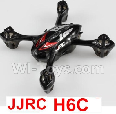 JJRC H6C Parts-02 Upper and bottom shell cover-Red(Can only be used for H6C) For JJRC H6C Drone,RC Quadcopter spare parts