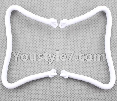 JJRC H8C H8D Parts-24 Landing skide,Tripod(2pcs)-White For JJRC H8C H8D Quadcopter Parts,Drone parts,Camera spare parts