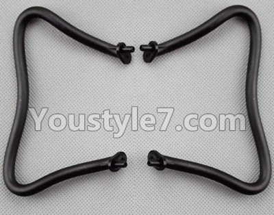 JJRC H8C H8D Parts-25 Landing skid,Tripod(2pcs)-Black For JJRC H8C H8D Quadcopter Parts,Drone parts,Camera spare parts