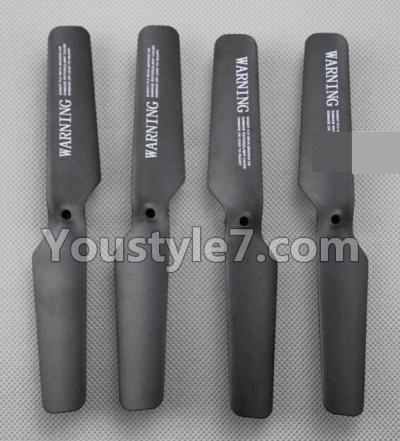 JJRC H8C H8D Parts-28 Propellers,Main rotor blades(4pcs)-Black For JJRC H8C H8D Quadcopter Parts,Drone parts,Camera spare parts