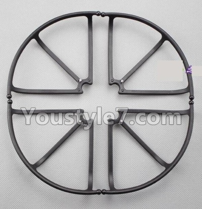 JJRC H8C H8D Parts-31 Outer protect frame(4pcs)-Black For JJRC H8C H8D Quadcopter Parts,Drone parts,Camera spare parts