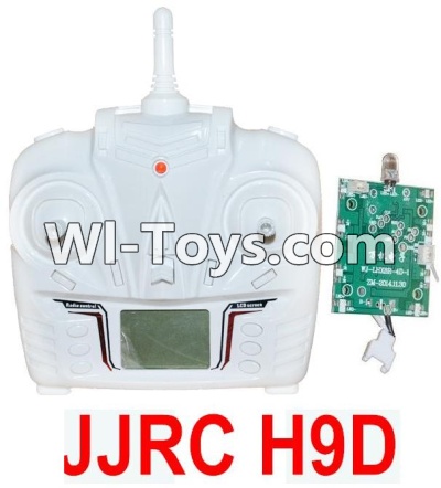 JJRC H9D H9W Parts-45 H9D Transmitter with LCD Screen and Circuit board For JJRC H9 H9D H9W Quadcopter Spare parts,RC drone Parts,2.4G UFO Parts