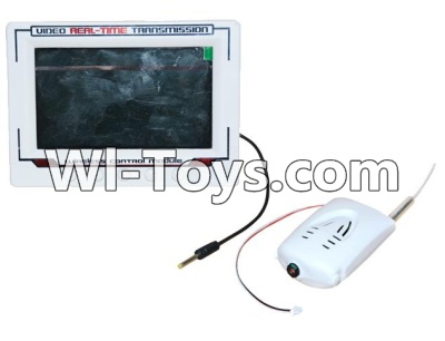JJRC H9D H9W Parts-50 FPV Real-time image transmission aerial HD Camera unit and LCD Screen For JJRC H9 H9D H9W Quadcopter Spare parts,RC drone Parts,2.4G UFO Parts
