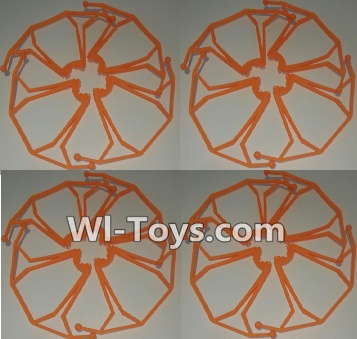 Lead Honor LH-X14 X14C X14DV X14WF Parts-15 Outer protect frame(16pcs)-Orange,Lead Honor LH-X14 X14C X14DV X14WF RC Quadcopter Drone Spare Parts Accessories,LH-X14 Replacement parts