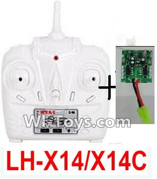 LH-X14 X14C Parts-41 Transmitter and Circuit baord(Can only be used for LH-X14 or LH-X14C Quadcopter),Lead Honor LH-X14 X14C X14DV X14WF RC Quadcopter Drone Spare Parts Accessories,LH-X14 Replacement parts