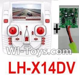 LH-X14DV Parts-42 Transmitter and Circuit baord(Can only be used for LH-X14DV Quadcopter),Lead Honor LH-X14 X14C X14DV X14WF RC Quadcopter Drone Spare Parts Accessories,LH-X14 Replacement parts