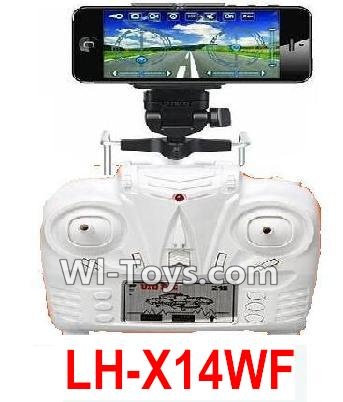 LH-X14DV Parts-46 Transmitter (Can only be used for LH-X14WF Quadcopter,Not include the MObiel phone),Lead Honor LH-X14 X14C X14DV X14WF RC Quadcopter Drone Spare Parts Accessories,LH-X14 Replacement parts