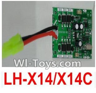 LH-X14 X14C Parts-47 Circuit board,Receiver board (Can only be used for LH-X14 or LH-X14C Quadcopter),Lead Honor LH-X14 X14C X14DV X14WF RC Quadcopter Drone Spare Parts Accessories,LH-X14 Replacement parts