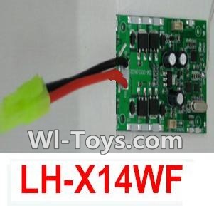 LH-X14WF Parts-49 Circuit board,Receiver board (Can only be used for LH-X14WF Quadcopter),Lead Honor LH-X14 X14C X14DV X14WF RC Quadcopter Drone Spare Parts Accessories,LH-X14 Replacement parts