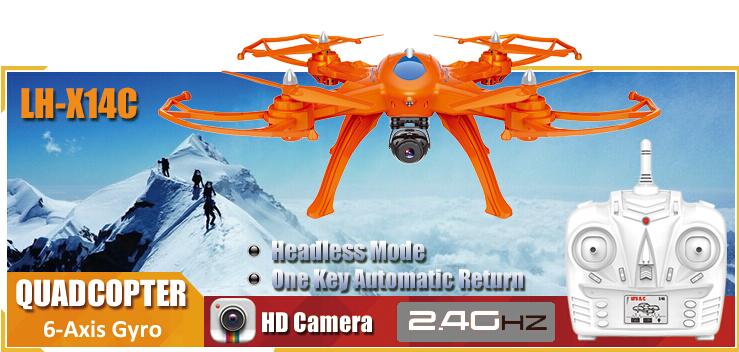 Lead Honor LH-X14C RC Quadcopter Drone-Option 2(Include the 2,000,000 Pixels camera