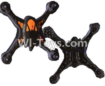 Lead Honor LH-X15 X15C X15WF Spare Parts-02 Upper and bottom shell cover-(Black),Lead Honor LH-X15 X15C X15DV X15WF RC Quadcopter Drone Spare Parts Accessories,LH-X15 Replacement parts