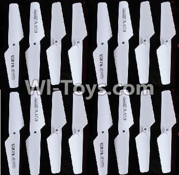Lead Honor LH-X15 X15C X15WF Spare Parts-05 Propellers,Main blades(16pcs)-White,Lead Honor LH-X15 X15C X15DV X15WF RC Quadcopter Drone Spare Parts Accessories,LH-X15 Replacement parts