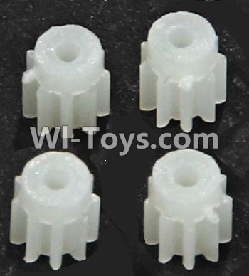 Lead Honor LH-X15 X15C X15WF Spare Parts-10 Small gear for the Main motor(4pcs)-9 Teeth,Lead Honor LH-X15 X15C X15DV X15WF RC Quadcopter Drone Spare Parts Accessories,LH-X15 Replacement parts