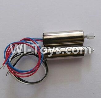 Lead Honor LH-X15 X15C X15WF Spare Parts-15 Rotating Motor with red and blue wire(1pcs) & Reversing-rotating Motor with black and white wire(1pcs),Lead Honor LH-X15 X15C X15DV X15WF RC Quadcopter Drone Spare Parts Accessories,LH-X15 Replacement parts