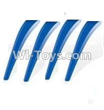 Lead Honor LH-X15 X15C X15WF Spare Parts-18 Landing skid,Under carriage(4pcs)-Blue,Lead Honor LH-X15 X15C X15DV X15WF RC Quadcopter Drone Spare Parts Accessories,LH-X15 Replacement parts
