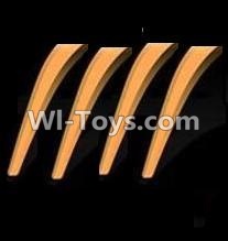 Lead Honor LH-X15 X15C X15WF Spare Parts-19 Landing skid,Under carriage(4pcs)-Orange,Lead Honor LH-X15 X15C X15DV X15WF RC Quadcopter Drone Spare Parts Accessories,LH-X15 Replacement parts