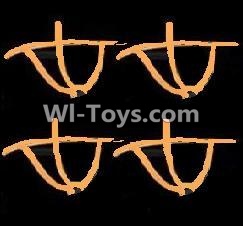 Lead Honor LH-X15 X15C X15WF Spare Parts-22 Outer protect frame(4pcs)-Orange,Lead Honor LH-X15 X15C X15DV X15WF RC Quadcopter Drone Spare Parts Accessories,LH-X15 Replacement parts