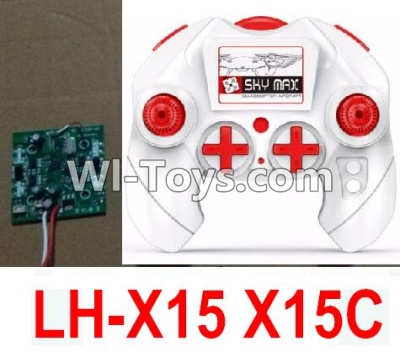 Lead Honor LH-X15 X15C X15WF Spare Parts-38 Transmitter,Remote Control & Circuit board,Receiver board(Can only be used for LH-X15 X15C Quadcopter),Lead Honor LH-X15 X15C X15DV X15WF RC Quadcopter Drone Spare Parts Accessories,LH-X15 Replacement parts