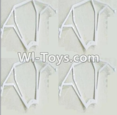Lead Honor LH-X16 X16C X16WF X16DV Spare Parts-06 Outer protect frame(4pcs)-White,Lead Honor LH-X16 X16C X16DV X16WF RC Quadcopter Drone Spare Parts Accessories,LH-X16 Replacement parts