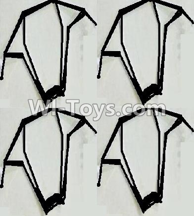 Lead Honor LH-X16 X16C X16WF X16DV Spare Parts-07 Outer protect frame(4pcs)-Black,Lead Honor LH-X16 X16C X16DV X16WF RC Quadcopter Drone Spare Parts Accessories,LH-X16 Replacement parts