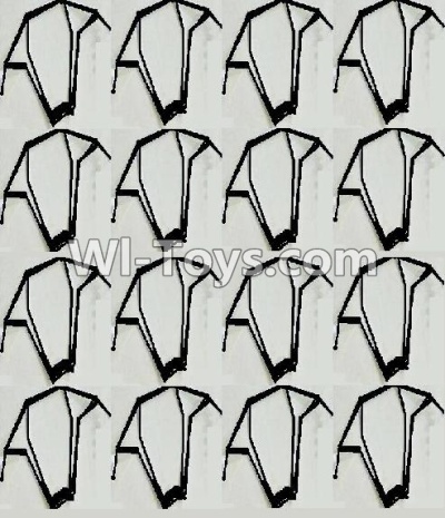 Lead Honor LH-X16 X16C X16WF X16DV Spare Parts-09 Outer protect frame(16pcs)-Black,Lead Honor LH-X16 X16C X16DV X16WF RC Quadcopter Drone Spare Parts Accessories,LH-X16 Replacement parts